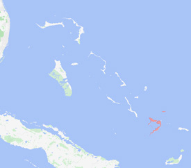 Range map of Leiocephalus punctatus